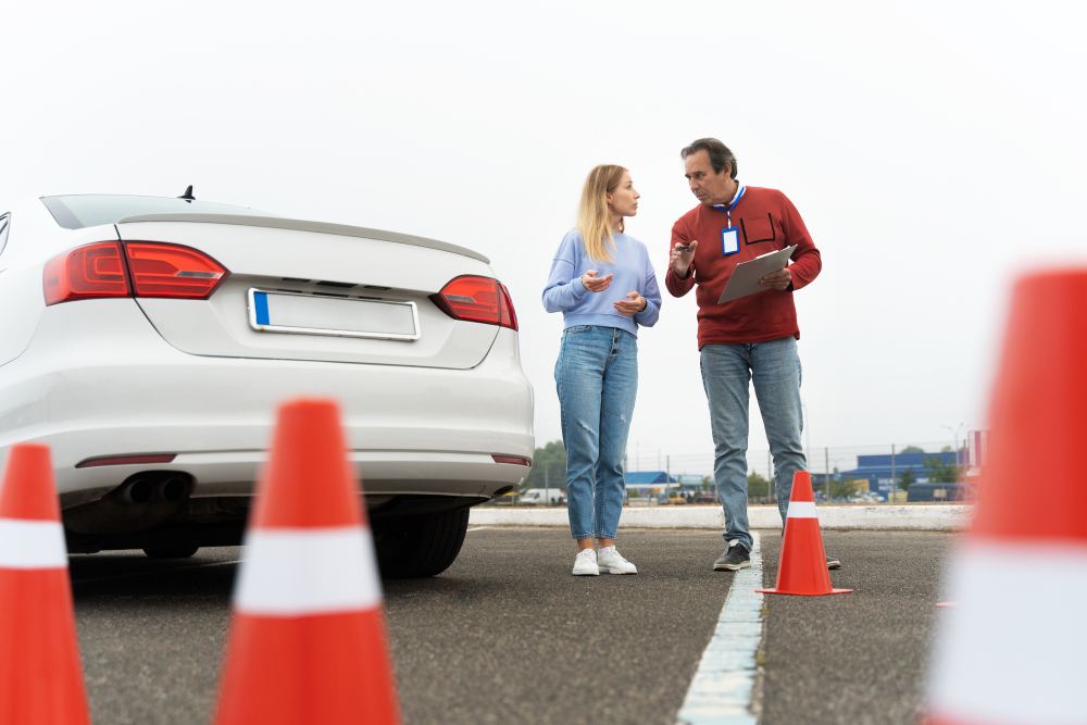 person-taking-driver-s-license-exam